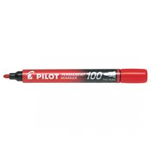 Pilot | Pilot Permanent Marker 100 Red | In Stock | Quzo UK