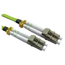 Network | Spire OM5 LC-LC Multimode Fibre Optic Cable, 2 Metres, Lime Green