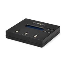 StarTech.com Standalone 1 to 2 USB Thumb Drive Duplicator and Eraser,