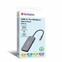 Verbatim CMH-05 USB Type-C 5000 Mbit/s Silver | In Stock