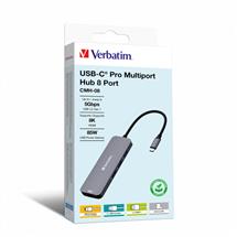 Verbatim CMH-08 USB Type-C 5000 Mbit/s Silver | In Stock