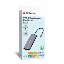 Verbatim CMH-14 USB Type-C 5000 Mbit/s Silver | In Stock
