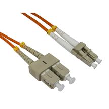 Cables Direct 1.0m LCSC 50/125 MMD OM2 InfiniBand/fibre optic cable 1