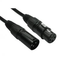 Cables Direct 1M 3PIN XLR MF CAB BLK B/Q120 audio cable XLR (3pin)