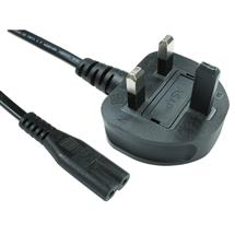 Cables Direct UK - C7 3m Black 2 m C7 coupler | In Stock