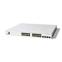 Cisco Catalyst 130024FP4G Managed Switch, 24 Port GE, Full PoE, 4x1GE