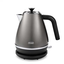 De’Longhi KBIN3001.TB electric kettle 1.7 L 3000 W Silver, Stainless