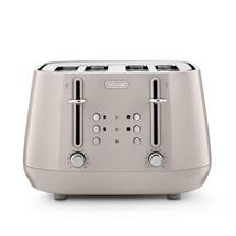 De’Longhi Eclettica 4 slice(s) 1800 W Beige | Quzo UK