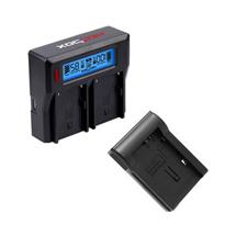 Dual Battery Charger with Battery Charger Plate  Canon: