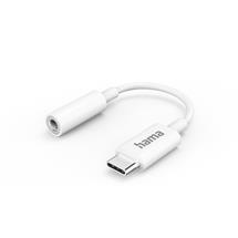 Hama 00201524 audio cable USB C 3.5mm White | In Stock