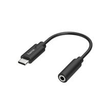 Hama 00205282 mobile phone cable Black USB C 3.5mm