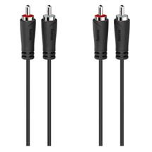 Hama  | Hama 00205258 audio cable 3 m 2 x RCA Black | In Stock