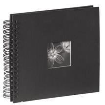 Photo Albums | Hama Spiral Album "Fine Art" photo album Black 50 sheets