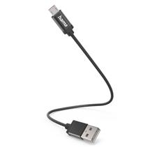 Hama 00201583 USB cable USB 2.0 0.2 m USB A Micro-USB A Black