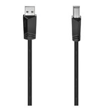 Hama 00200603 USB cable USB 2.0 3 m USB A USB B Black