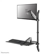 Neomounts WL90-325BL1 Sit-stand workstation wall 17-32" - gas spring