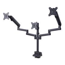 StarTech.com Triple Monitor Desk Mount For Up To Three 27in Screens,