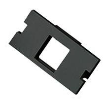 Cablenet 1 Port Keystone Housing (25mm x 50mm) Black