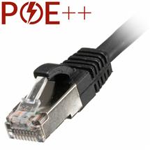 Cablenet 10m Cat6a RJ45 Black S/FTP LSOH 26AWG Snagless Booted Patch