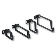 Rack Accessories | Cablenet 120mm x 110mm Cable Management Ring Black