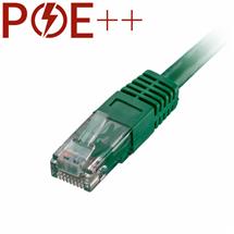 Cablenet 1m Cat6 RJ45 Green U/UTP PVC 24AWG Flush Moulded Booted Patch