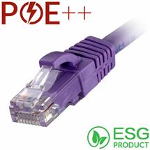 Cablenet 1m Cat6 RJ45 Violet U/UTP LSOH 24AWG Snagless Booted Patch