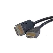 Cablenet 1m DisplayPort Male 1.2  HDMI 1.4b 1080p 60Hz UniD Black