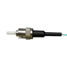 Cablenet 1m OM3 50/125 ST Pigtail Aqua Fibre Pigtail 900um. Cable