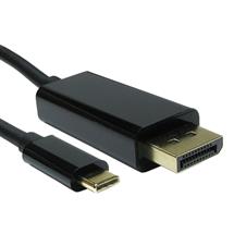 Cablenet 1m USB 3.1c Male - DisplayPort 1.2 (4Kx2K@60Hz) Male