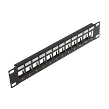 Cablenet 1u 10inch 12 Port Keystone Patch Panel | In Stock