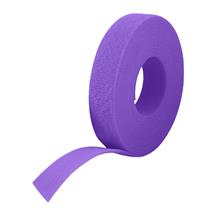 Cable Ties | Cablenet 25m Reel x 16mm Velcro One Wrap Continuous Tape Purple. Type: