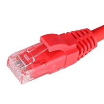Cablenet 2m Cat5e RJ45 Red U/UTP LSOH 24AWG Snagless Booted Patch Lead