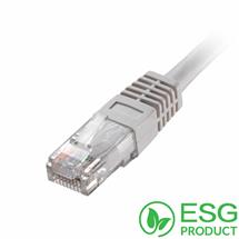 Cablenet | Cablenet 2m Cat5e RJ45 White U/UTP PVC 24AWG Flush Moulded Booted