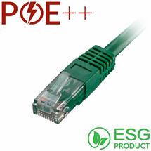 Cablenet 2m Cat6 RJ45 Green U/UTP PVC 24AWG Flush Moulded Booted Patch
