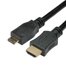 Cablenet 2m HDMI 1.4b Male  HDMI Male Mini C Hi Speed+Ethernet 30AWG