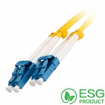 Cablenet | Cablenet 2m OS2 9/125 LCLC Duplex Yellow LSOH Fibre Patch Lead (PK