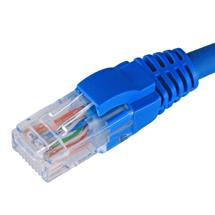 Cablenet 3m Cat5e RJ45 Blue U/UTP LSOH 24AWG Snagless Booted Patch