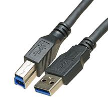 Cablenet 5m USB 3.0 Type A Male - USB 3.0 Type B Male Black Cable