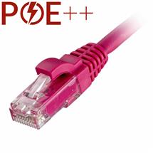 Cablenet 8m Cat6 RJ45 Pink U/UTP LSOH 24AWG Snagless Booted Patch Lead