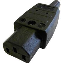 Cablenet C13 10Amp Power Connector (Screw) | In Stock