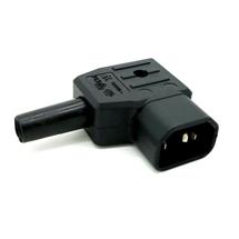 Cablenet C14 Right Angle 10Amp Power Connector (Screw)