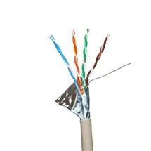 Cablenet Cat5e Grey F/UTP LSOH 24AWG Solid CPR Dca Cable 305m Reelex