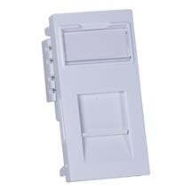 Cablenet Cat5e UTP Module 25mm x 50mm White | Quzo UK