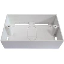 Cablenet Double Gang PVC Back Box 32mm | In Stock | Quzo UK