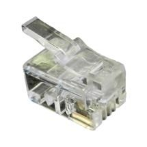 Cablenet RJ10 4P4C 24-26AWG Crimp Plug Stranded | In Stock