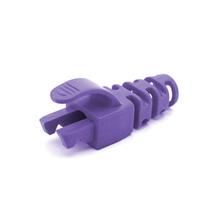 Cable Accessories | Cablenet RJ45 Snagless Strain Relief Flush Boot Violet 6.5mm