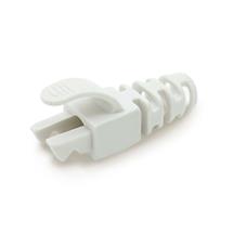 Cable Accessories | Cablenet RJ45 Snagless Strain Relief Flush Boot White 6.5mm