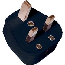Cablenet UK Mains Plug 13Amp Black (BS1363) | In Stock