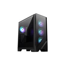 MSI MAG FORGE 321R AIRFLOW computer case Midi Tower Black, Transparent