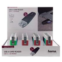 Hama 00200132 card reader USB 2.0 Black, Green, Pink, Turquoise